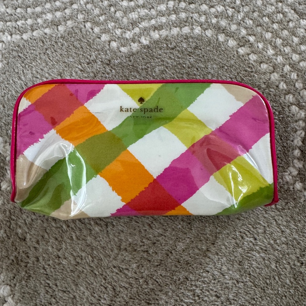 Kate Spade colorful Cosmetic Bag